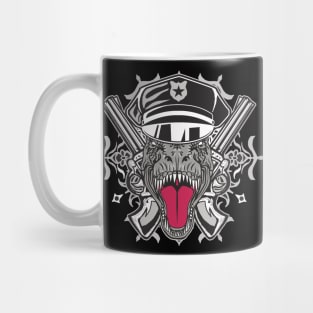 Police Aligator Mug